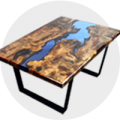 Epoxy table