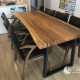 Dining table of pure western tamarind wood 2000×800