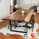 Solid wooden table 220×90