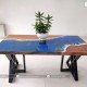 Dining table Tay Nguyen Raintree wood Blue Epoxy plate