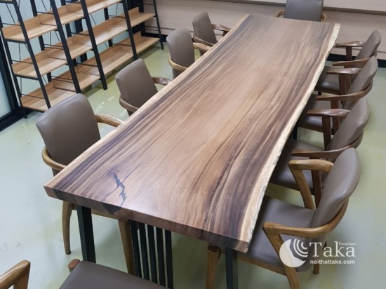 Pure tamarind wood table 2800×1100