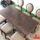 Walnut + Veneer luxury dining table set