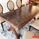 Walnut + Veneer luxury dining table set