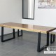 Natural tamarind wood table + bench set 2.4m